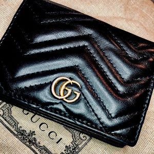 Gucci GG Marmont Card Case Wallet
